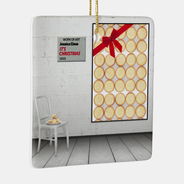 Adorno De Cerámica 'Son Navidades de Jessica Claus (Derecha)