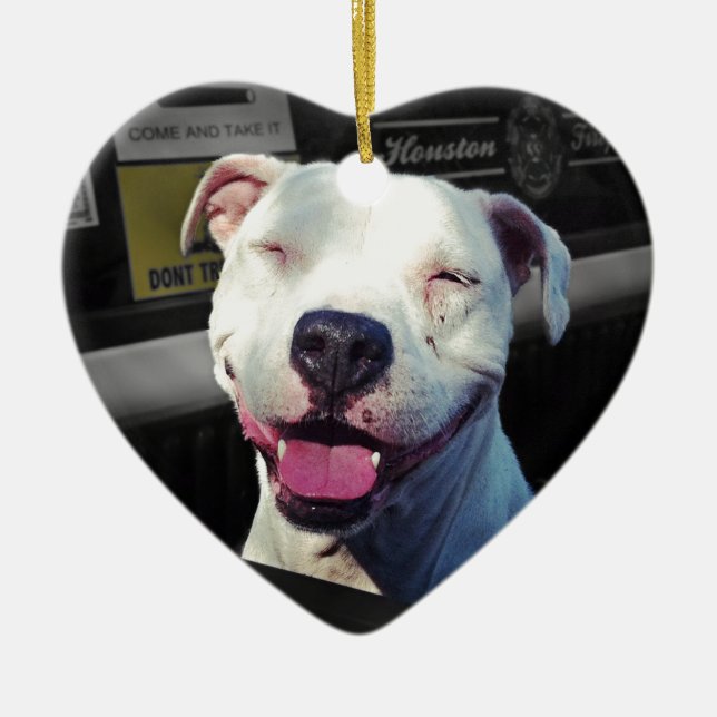 Adorno De Cerámica Sonrisa (Frente)