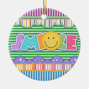 Adorno De Cerámica Sonrisa - SRF