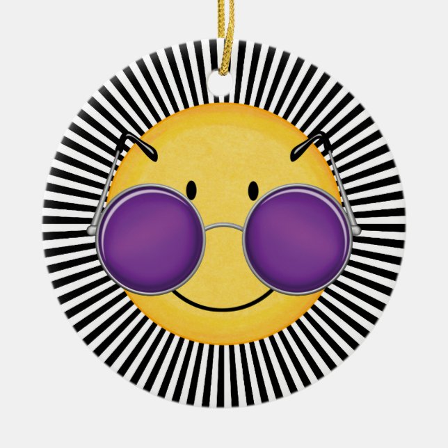 Adorno De Cerámica Sonrisa - SRF (Frente)