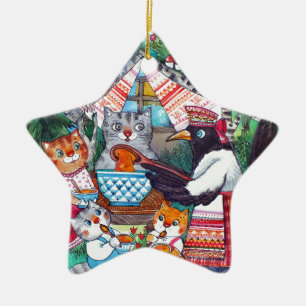 Adorno De Cerámica sopa de la calabaza