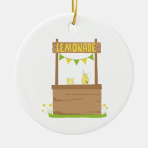Adorno De Cerámica Soporte de lemonade