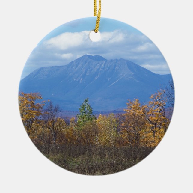 Adorno De Cerámica Soporte Katahdin en la caída 2 (Frente)