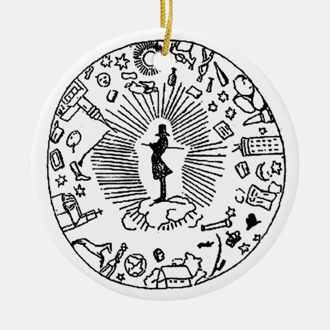 ADORNO DE CERÁMICA "SOREN KIEKEGAARD: EL ASUNTO DE COSAIR " (Frente)