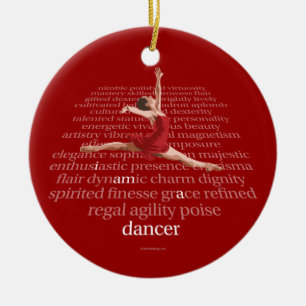 Adorno De Cerámica Soy Bailarina