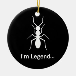 Adorno De Cerámica Soy hormiga legendaria