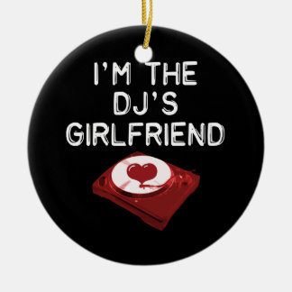 Adorno De Cerámica Soy la novia del DJ