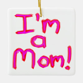 Adorno De Cerámica ¡Soy MAMÁ!