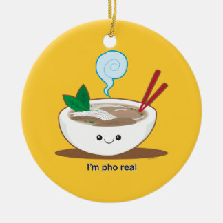 Adorno De Cerámica Soy Pho Real