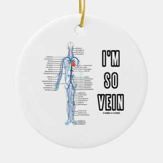 Adorno De Cerámica Soy So Vein (venas de anatomía del sistema circula