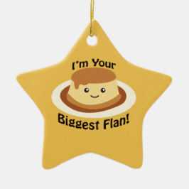 Adorno De Cerámica Soy tu mayor flan