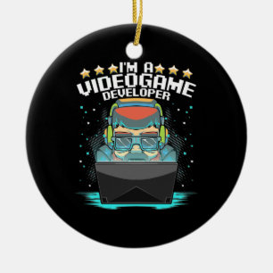 Adorno De Cerámica Soy Un Desarrollador De Videojuegos