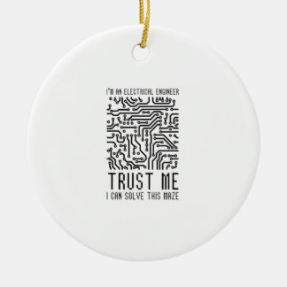 ADORNO DE CERÁMICA SOY UN INGENIERO ELÉCTRICO