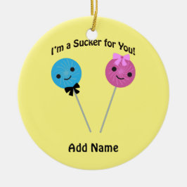 Adorno De Cerámica ¡Soy un tonto por ti!