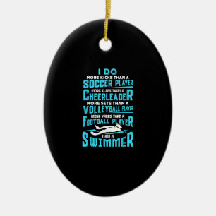 Adorno De Cerámica Soy Una Piscina Divertida Para Nadar Un Regalo De