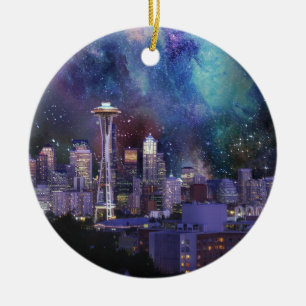 Adorno De Cerámica Spacey Seattle