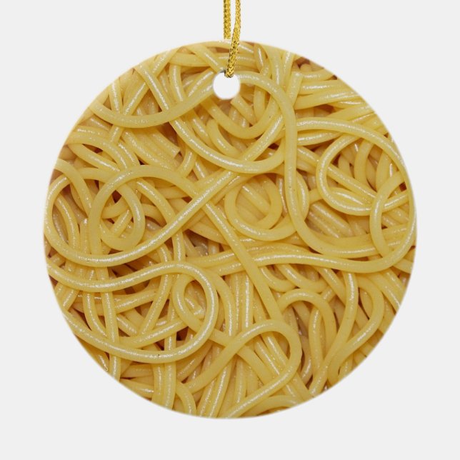 Adorno De Cerámica Spaghetti (Frente)