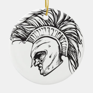 Adorno De Cerámica Spartans