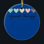 Adorno De Cerámica Speech Therapy Speech Language Pathologist SLP<br><div class="desc">Speech Therapy Speech Language Pathologist SLP Gift. Perfect gift for your dad,  mom,  papa,  men,  women,  friend and family members on Thanksgiving Day,  Christmas Day,  Mothers Day,  Fathers Day,  4th of July,  1776 Independent day,  Veterans Day,  Halloween Day,  Patrick's Day</div>