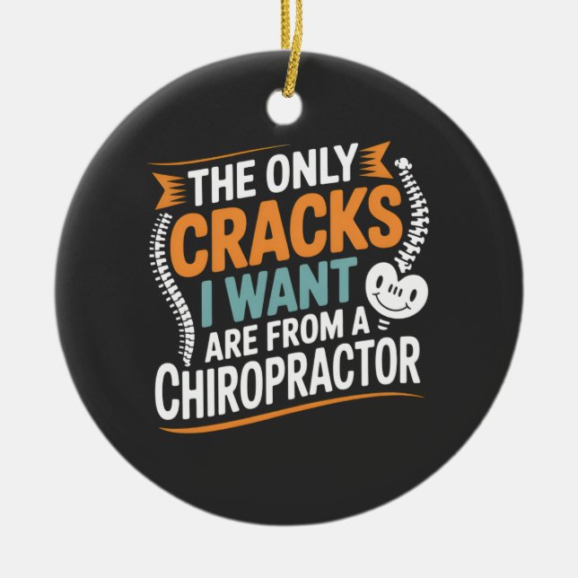 Adorno De Cerámica Spinal Alignment and Posture Recovery (Frente)