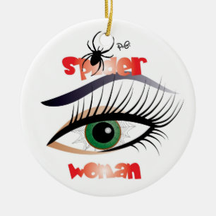 Adorno De Cerámica Spinnen - Frau / Ornament