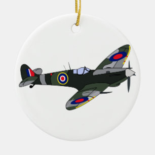 Adorno De Cerámica Spitfire