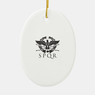 Adorno De Cerámica spqr hemblem.ai