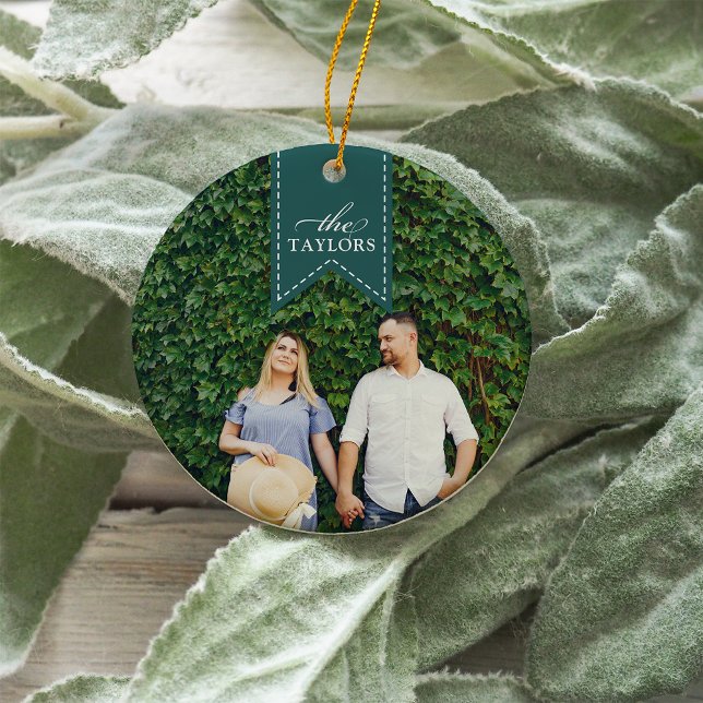 Adorno De Cerámica Spruce Ribbon | Foto de vacaciones (Subido por el creador)