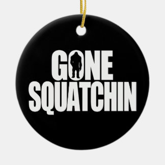 Adorno De Cerámica Squatchin ido