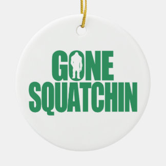 Adorno De Cerámica Squatchin ido