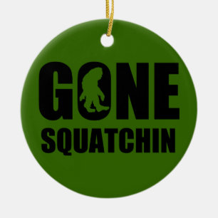 Adorno De Cerámica Squatchin ido 3