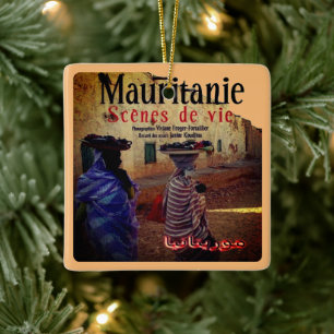 Adorno De Cerámica SR.004 MAURITANIA, África,