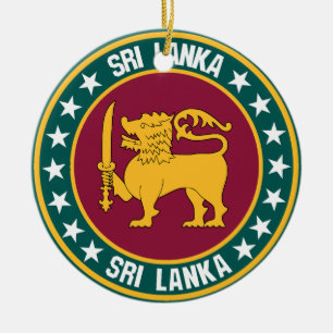 Adorno De Cerámica Sri Lanka