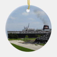 SS Badger Coal Ship Loading in Manitowoc WI