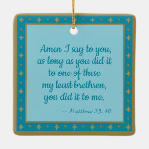 Adorno De Cerámica St. Aloysius & Plague Victim (M 006)