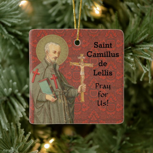 Adorno De Cerámica St. Camillus de Lellis (SAU 37) Square (Árbol)