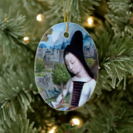 Adorno De Cerámica St. Margaret de Antioch (detalle; M 070)