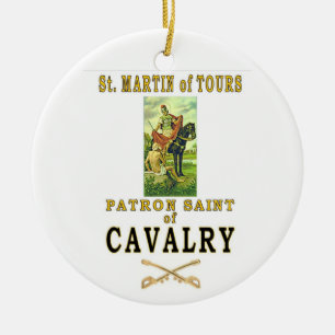 ADORNO DE CERÁMICA ST MARTIN OF TOURS