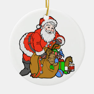 Adorno De Cerámica St. Nick