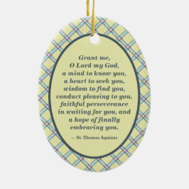 Adorno De Cerámica St. Thomas Aquinas (VVP 2002)
