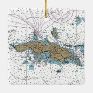 Adorno De Cerámica St Thomas USVI