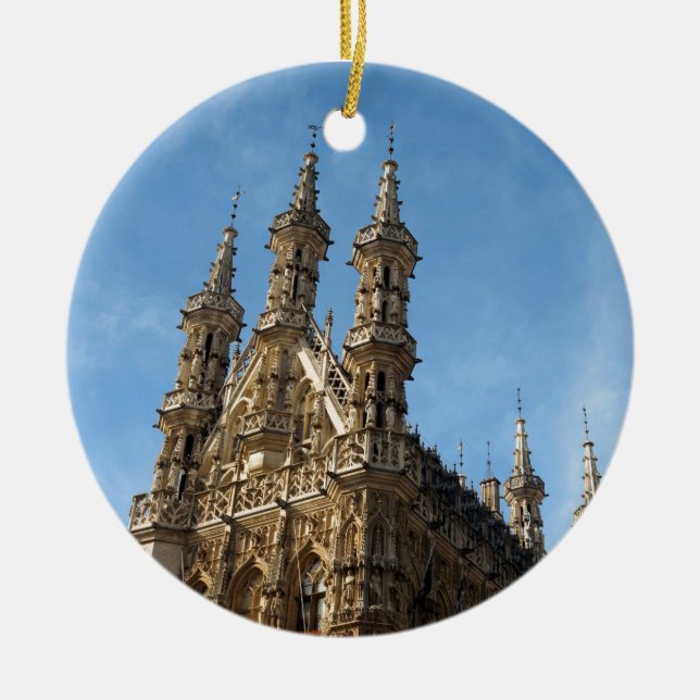Adorno De Cerámica Stadhuis Leuven, Bélgica (Frente)