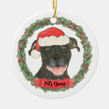 Staffy de Pitbull negro personalizado