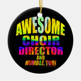 Adorno De Cerámica Starburst Director de Awesome Choir