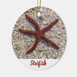 Adorno De Cerámica Starfish Ocean Vintage Beach Retro Souvenir