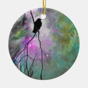 Adorno De Cerámica Starry Crow