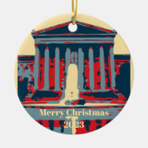 Adorno De Cerámica Starry Night Philadelphia, editar texto