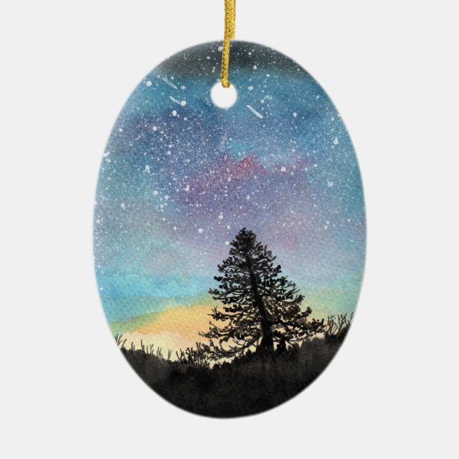 Adorno De Cerámica Starry Sky (Frente)