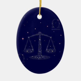 Adorno De Cerámica stars libra
