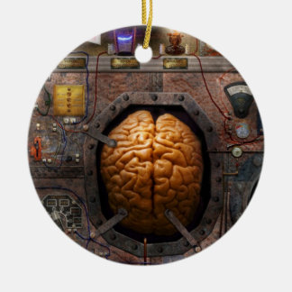 Adorno De Cerámica Steampunk - sobrecarga de información
